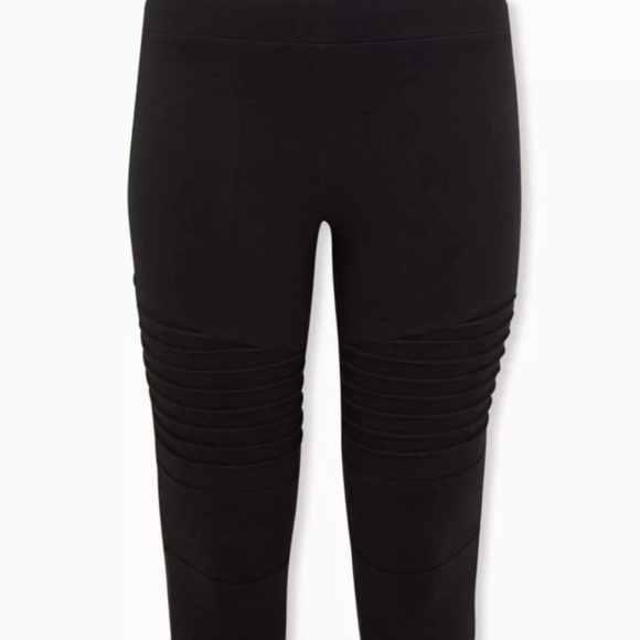 Torrid Full-Length Faux Leather Moto Legging NWT - Picture 4 of 4